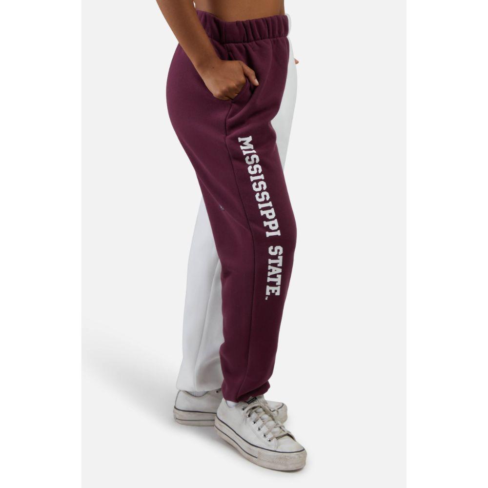 Bulldogs | Mississippi State Hype And Vice Color Block Sweatpants | Alumni  Hall